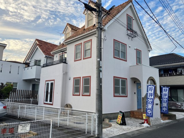 草加市金明町戸建②の外観|建物外観を気になさる方へ、見た目の良い物件です