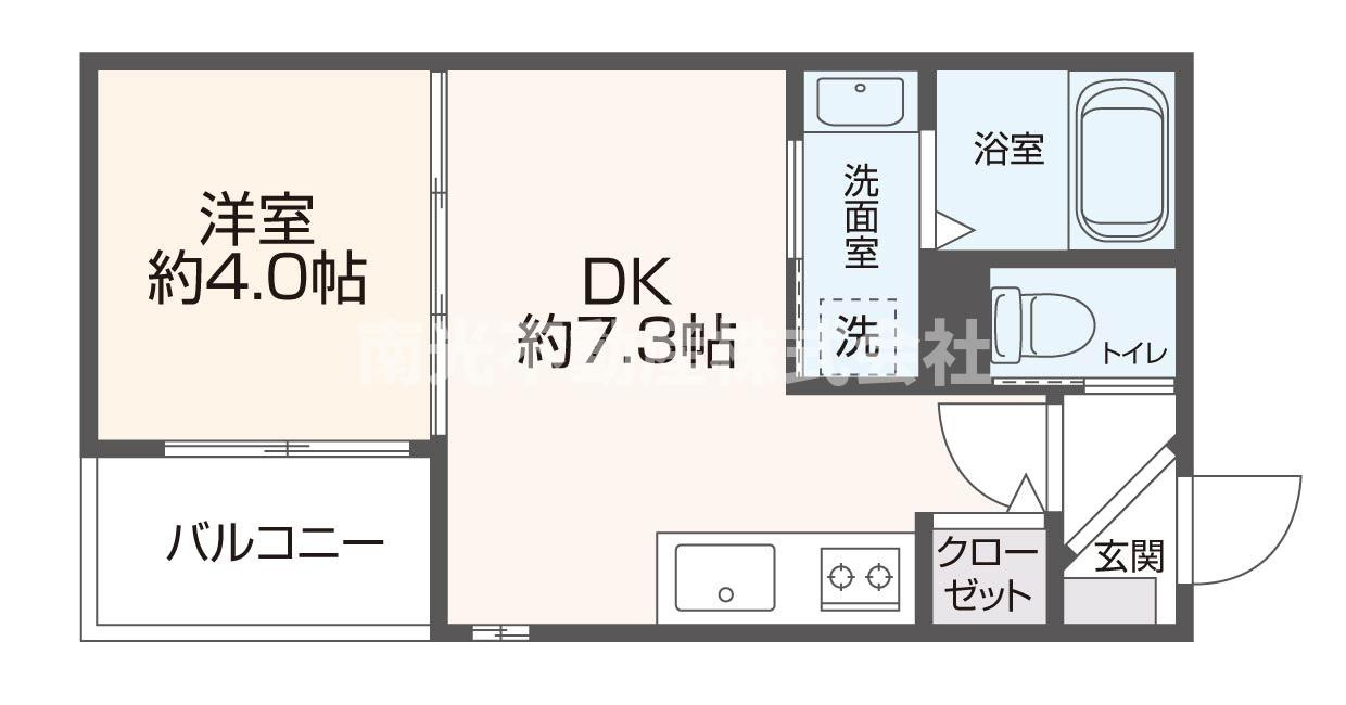 Veil Maison近大前の間取り