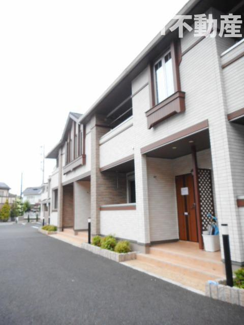 ラヴィアンローズＢの外観|外観もきれいです