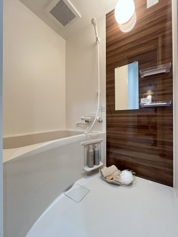 グランツあびこの浴室