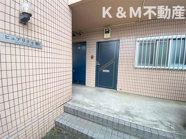 ピュアリティ柏のエントランス|建物の内部です