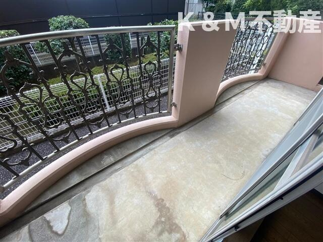 ピュアリティ柏のバルコニー|広々としたバルコニーです