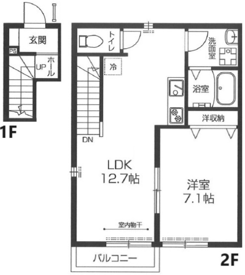 ネクストNTの間取り