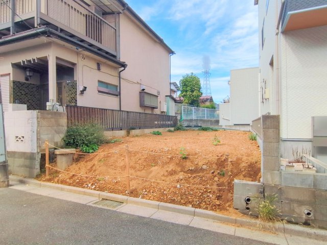 富士見市関沢３丁目の売地の外観