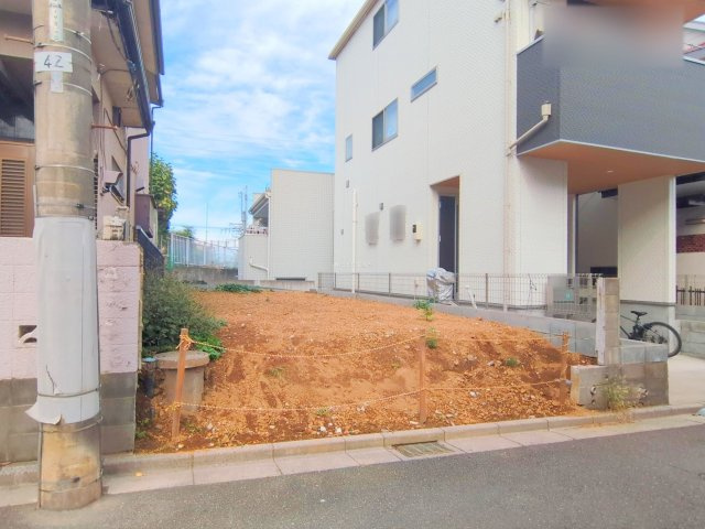 富士見市関沢３丁目の売地の外観