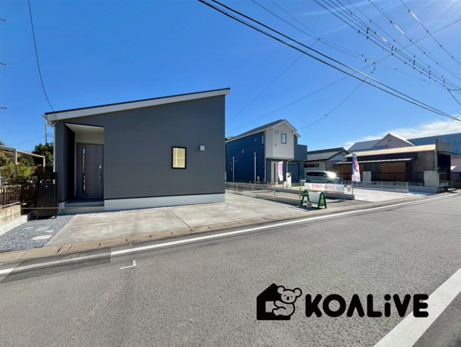 【前面道路含む現地写真】 | 高崎市江木町　新築住宅 | 現地ご案内ツアー開催中！早朝やお仕事帰りのご見学にもすぐ対応致します！見学ご予約はコアライブまでお気軽にお問い合わせ下さい！