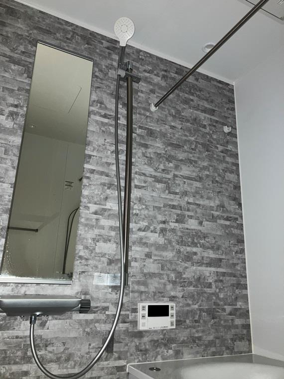 桃井戸建の浴室