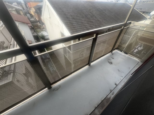 峰正ハイツのバルコニー
