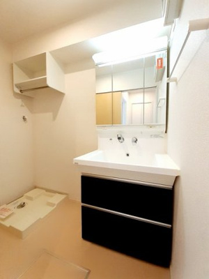 【洗面所】 | シュエット | 広い洗面スペース