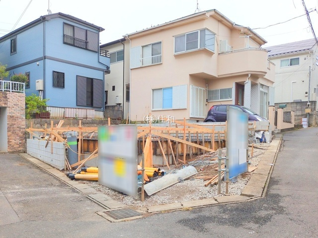 【新築分譲住宅】富士見市渡戸第二の前面道路含む現地写真