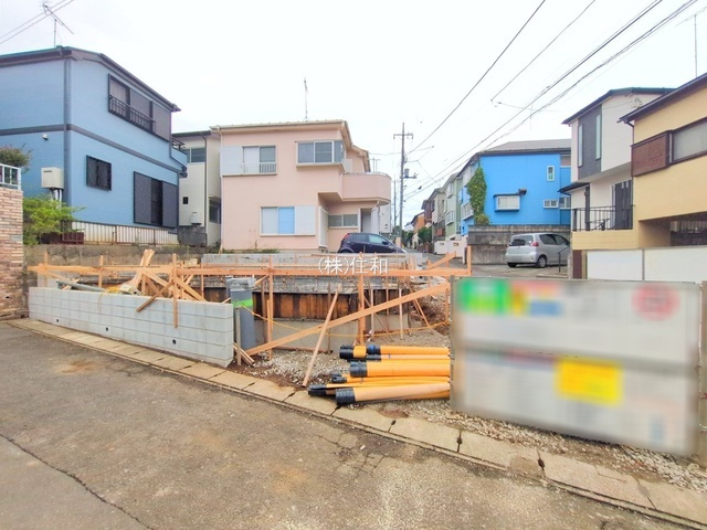 【新築分譲住宅】富士見市渡戸第二の前面道路含む現地写真