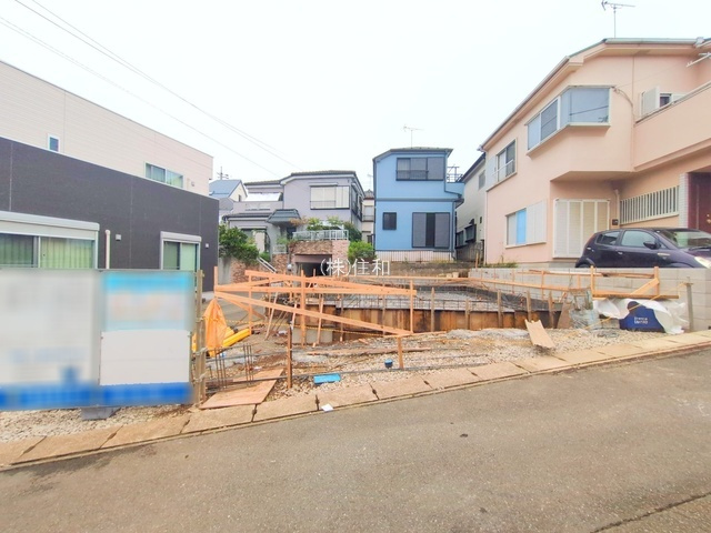 【新築分譲住宅】富士見市渡戸第二の前面道路含む現地写真