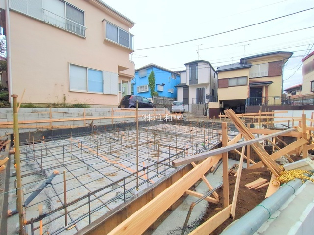 【新築分譲住宅】富士見市渡戸第二の前面道路含む現地写真