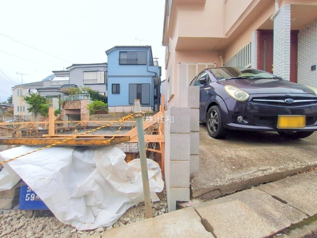 【新築分譲住宅】富士見市渡戸第二の前面道路含む現地写真