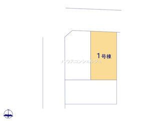 【区画図】 | 名古屋市天白区梅が丘３丁目1001【仲介手数料無料】新築一戸建て　1号棟