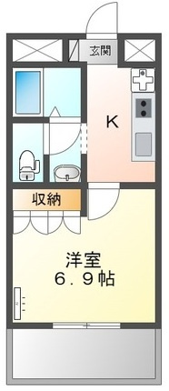 ファンタジアⅡの間取り