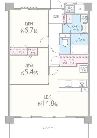 【間取り】 | グランデ紫陽花