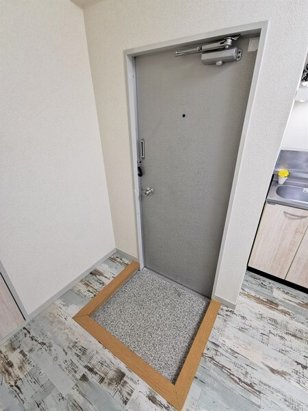 抜井マンションの玄関