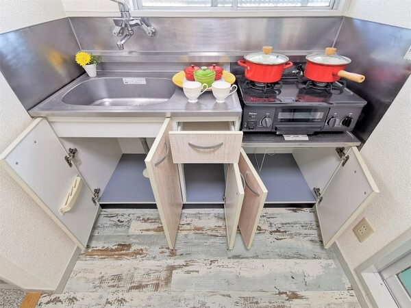 抜井マンションの収納