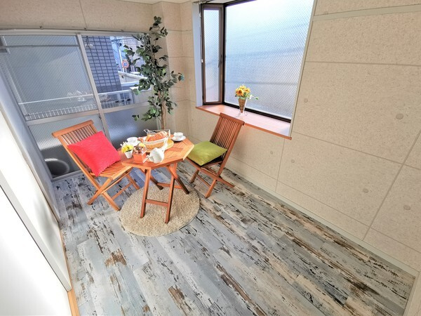 抜井マンションの居間・リビング