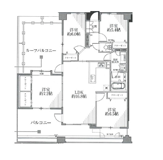 【間取り】 | アクシアガーデン南砂