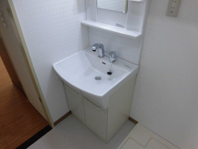 【洗面所】 | JMRレジデンス新大阪(旧メロディハイム新大阪) | 洗面台も独立式です