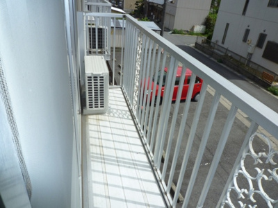 【バルコニー】 | プレジール三宅D | ※同建物同型反転typeのお部屋