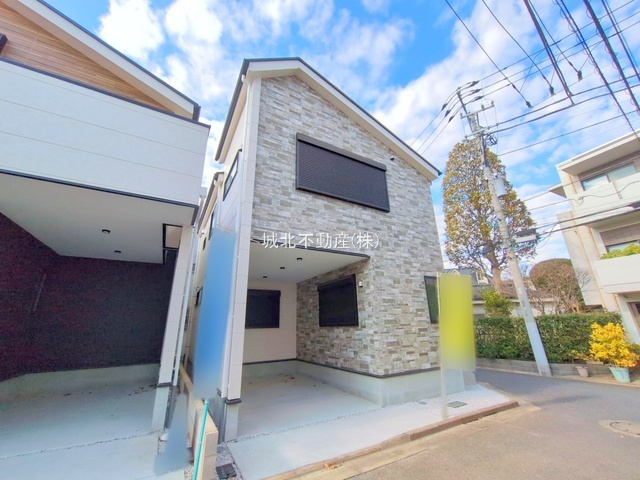 練馬区東大泉6丁目 全2棟 1号棟の外観|現地(2025年12月2日撮影)