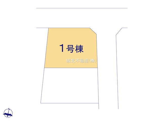 練馬区東大泉6丁目 全2棟 1号棟の区画図