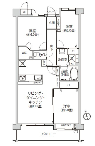 グランノア港北の丘3番館の画像