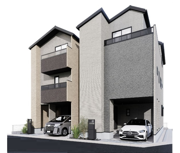 練馬区中村1丁目 全2棟 2号棟