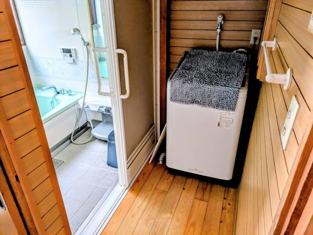 狭山市広瀬東　中古戸建てのランドリースペース