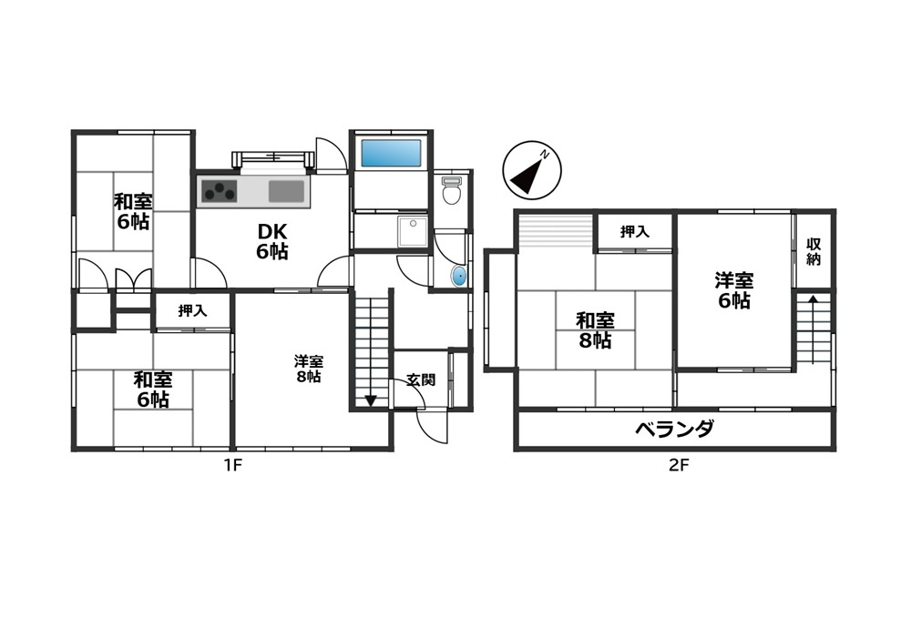 【間取り】の画像