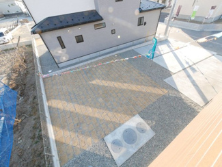 【展望】 | バルコニーから庭を見る