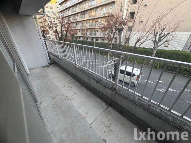 パロス沢良宜のバルコニー
