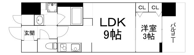 【間取り】 | S-RESIDENCE天満橋ar