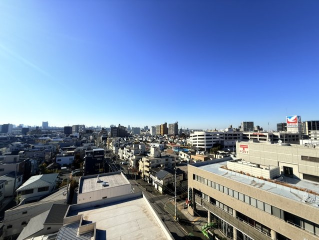 リシュブール四つ木のその他共用部分|共用廊下からの眺望