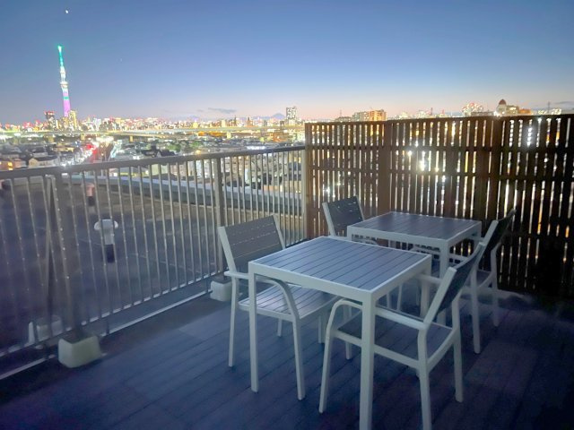 リシュブール四つ木の展望|バルコニーからの眺望