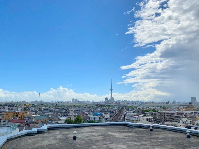 リシュブール四つ木の展望|バルコニーからの眺望