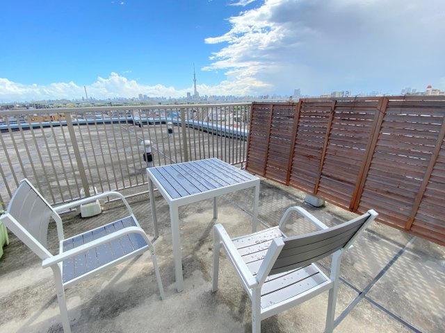 リシュブール四つ木のバルコニー|バルコニー