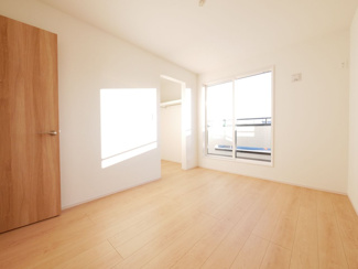 【洋室】 | 甲斐市篠原 オール電化新築全3棟 3号棟 長期優良住宅 車並列3台 | 【建物施工例】