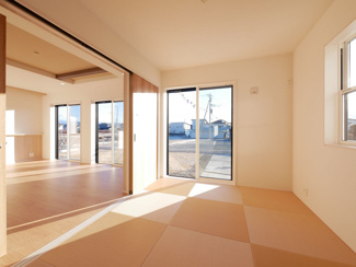 【キッチン】 | 甲斐市篠原 オール電化新築全3棟 3号棟 長期優良住宅 車並列3台 | 【建物施工例】