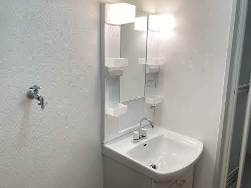 エスポワール B棟の独立洗面台