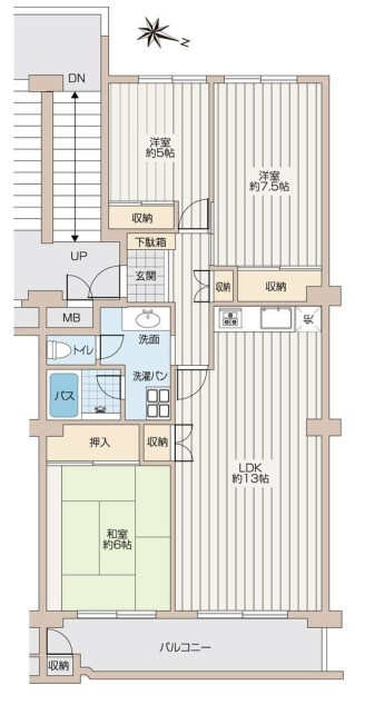 入間ビレッジ11号棟の間取り|令和7年11月18日撮影。