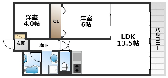 【間取り】 | こうやハイツ