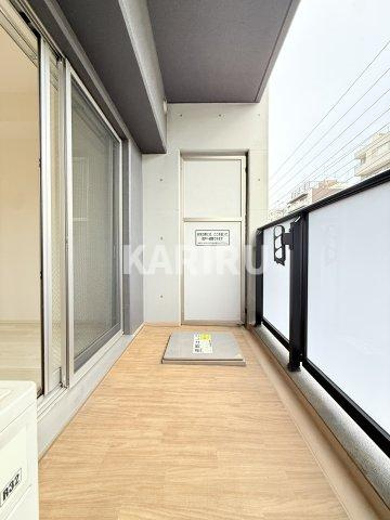 アドバンス大阪城グロリアのバルコニー