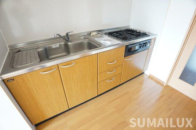 熊本市中央区水前寺３丁目の賃貸マンションのキッチン