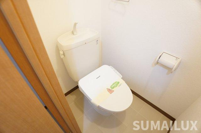 熊本市中央区水前寺３丁目の賃貸マンションのトイレ