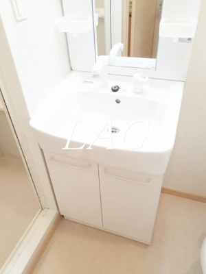 【洗面所】 | ソレイユ | 洗面台です。