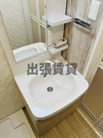 仲介手数料0円！CREST TAPP平安通の洗面所